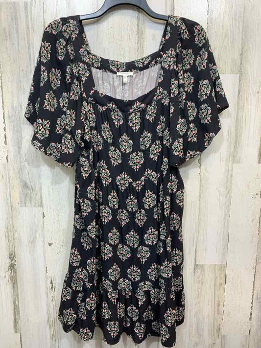 PRE-OWNED MAURICES Dresses and Skirts Size XXL BLACK/RED/GREEN SUNDRESS Dress/FL