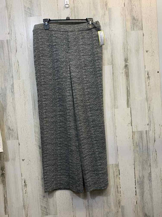 PRE-OWNED Size M JOHN PAUL RICHARD BOTTOMS BLACK/WHITE WIDE LEG Pants