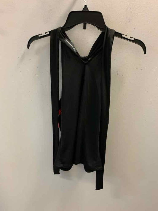 NWT INC Tops Size M BLACK/SILVER SLEEVELESS TOP