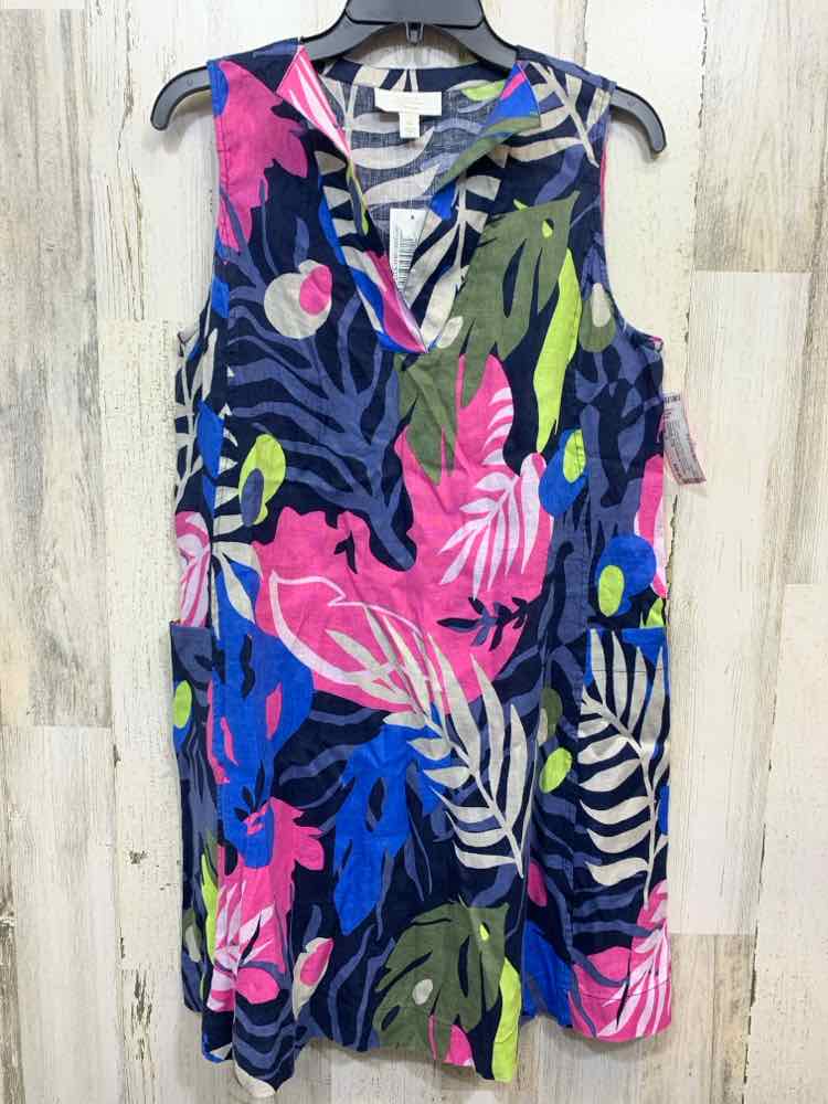 NWT CHARTER CLUB Dresses and Skirts Size S TROPICAL TANK DRESS Dress/TROPICAL TA