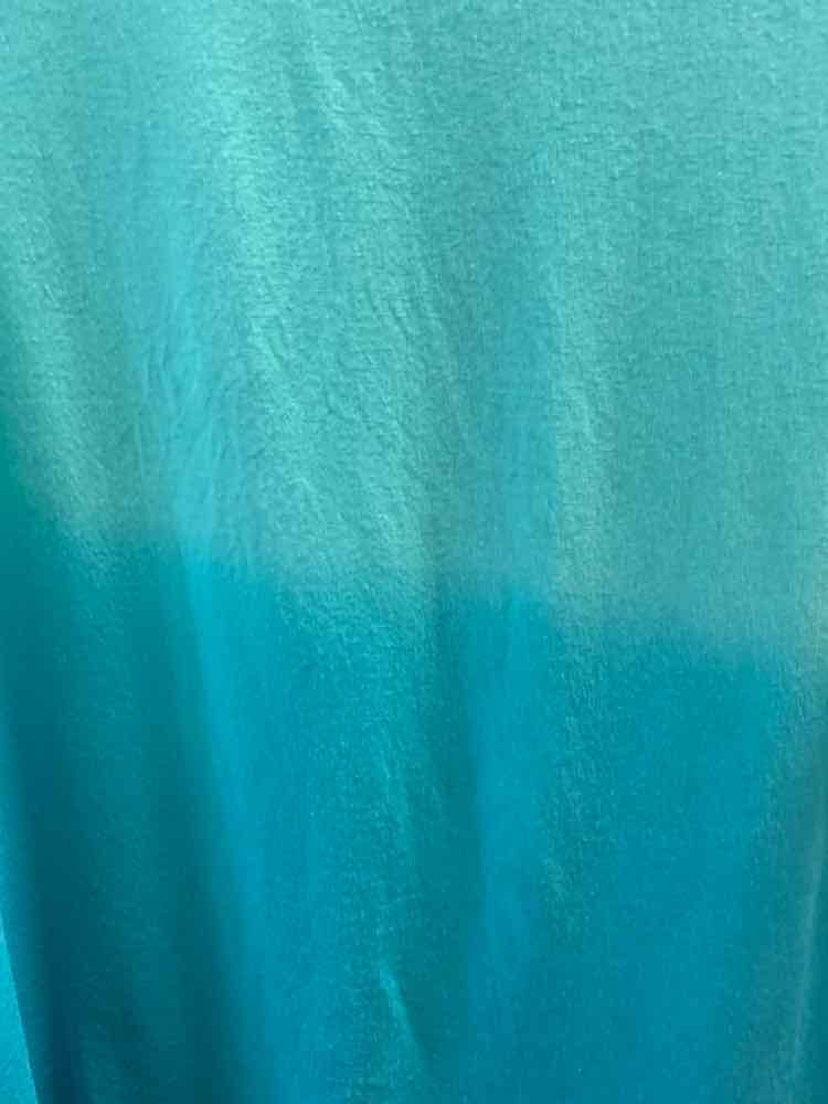 TEK GEAR Tops Size M MINT/AQUA TIE DYE SLEEVELESS TOP