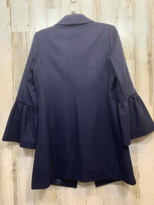 NWT EXPRESS JACKETS / COATS Size L Navy Solid PEA COAT Coat/NAVY PEA COAT