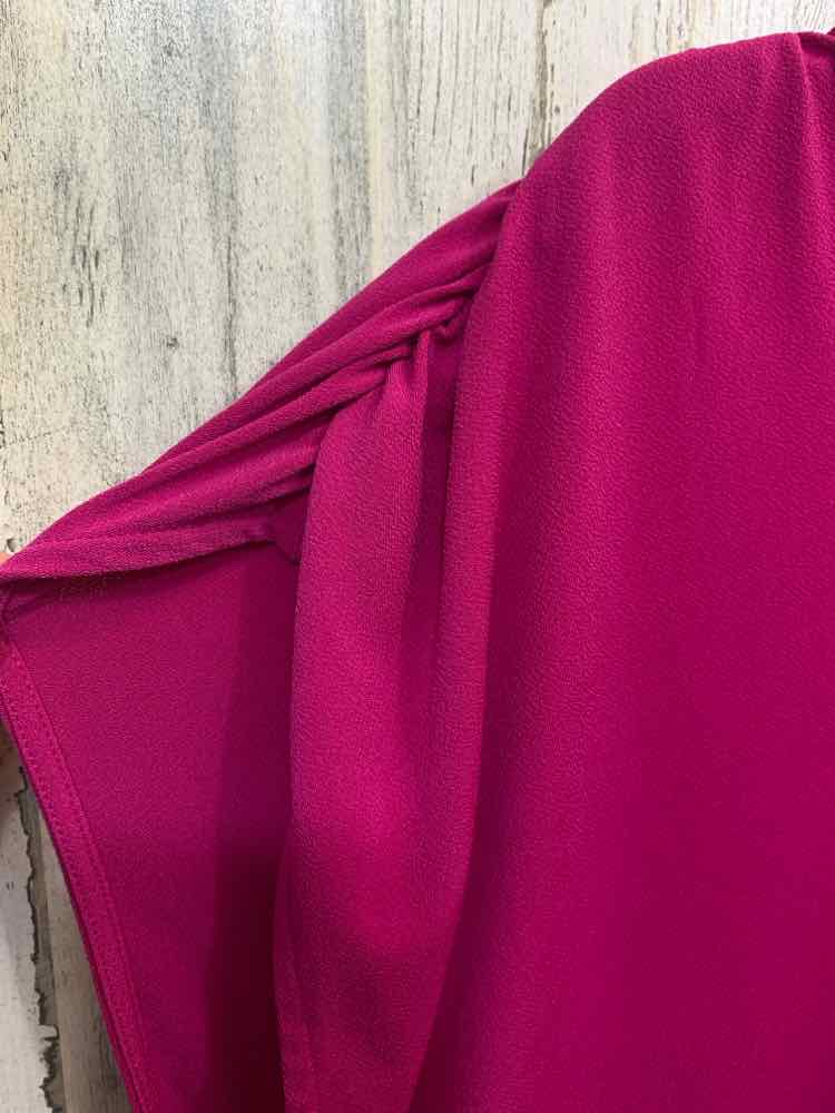 NWT INC Tops Size 3X Fuschia Solid SLEEVELESS Blouse