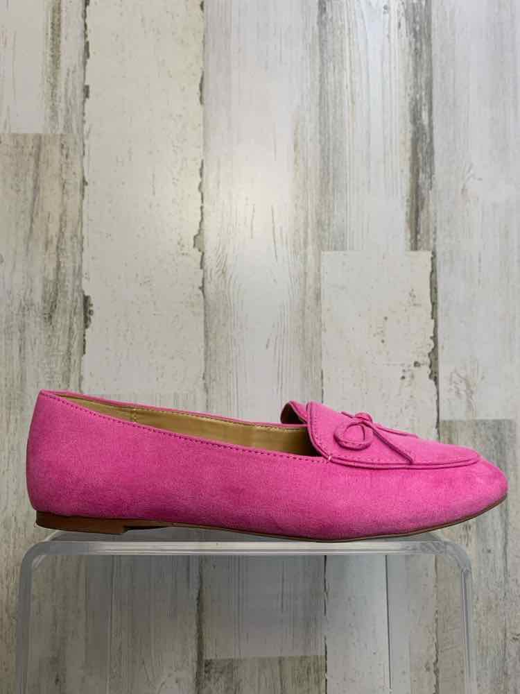 PRE-OWNED JCREW SHOES 6.5 Pink Shoes/SUEDE FLATS