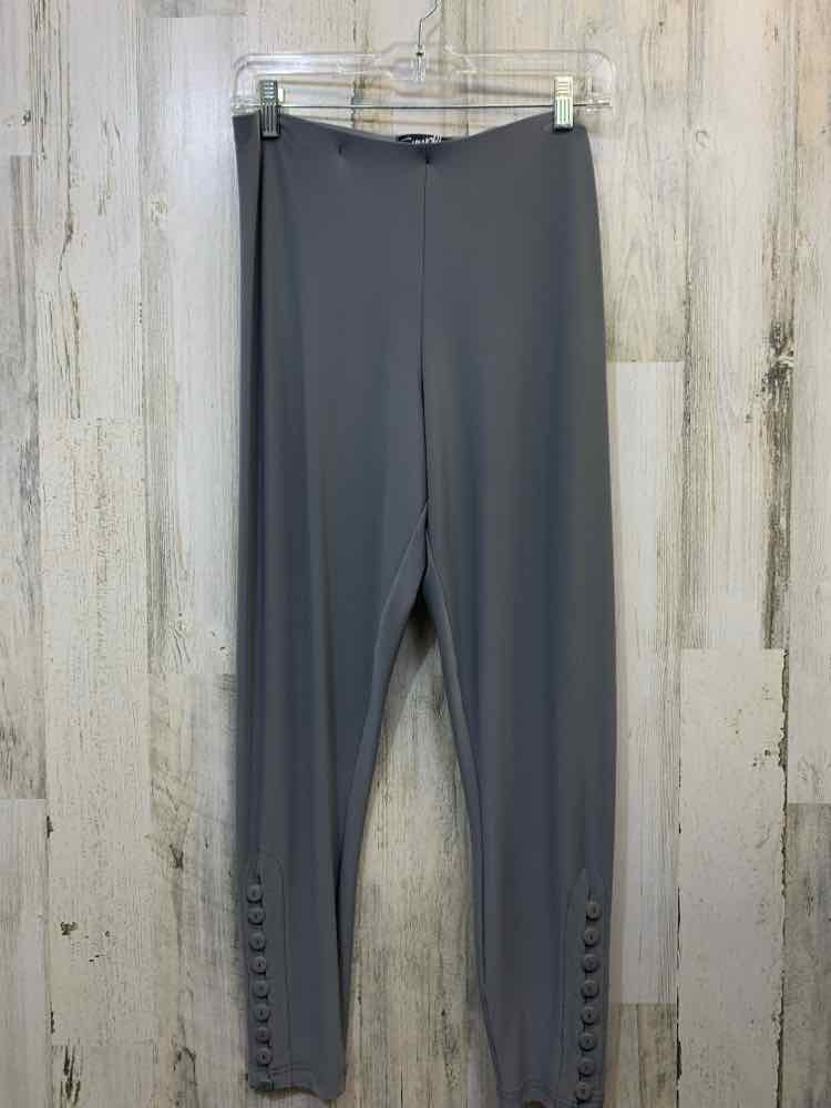 Size 10 SYMPLI BOTTOMS Gray ELASTIC PLAIN Pants