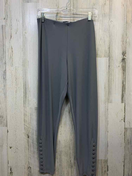 Size 10 SYMPLI BOTTOMS Gray ELASTIC PLAIN Pants