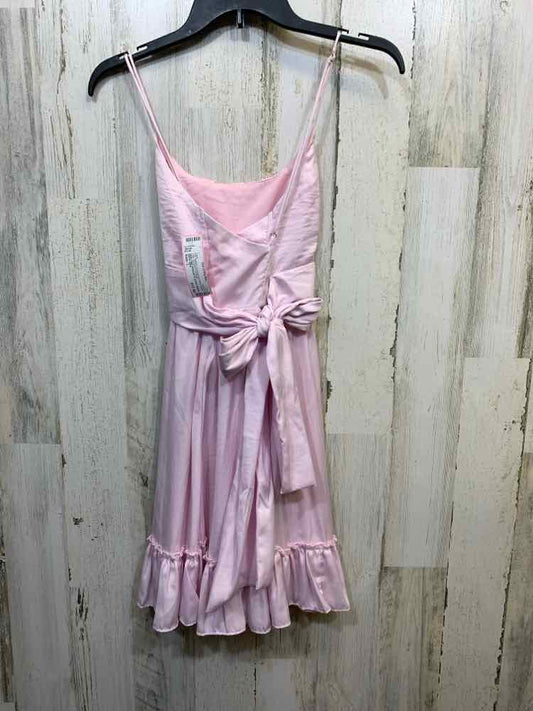 PRE-OWNED ANGEL BIBA Dresses and Skirts Size L BABY PINK SPAGHETTI STRAP Dress/B