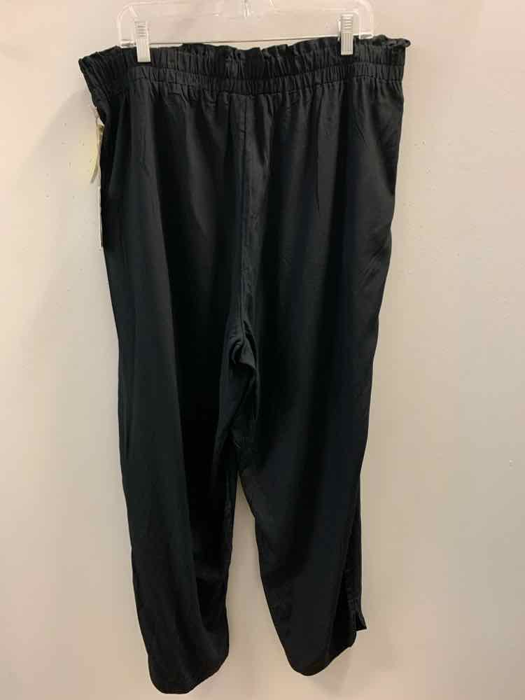 NWT Size XXL A NEW DAY BOTTOMS Black WIDE LEG Pants