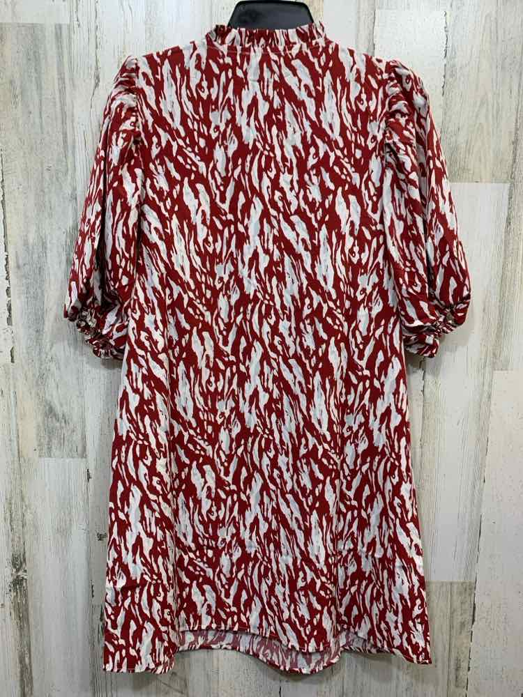 NWT MICHELLE MCDOWELL Dresses and Skirts Size M BRN/WHT Camoflage Dress