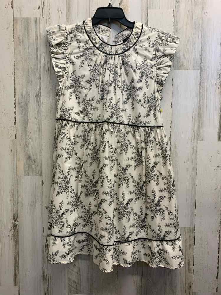 NWT GIGIO Dresses and Skirts Size L WHITE/BLACK Floral SUNDRESS Dress/BLACK/WHIT