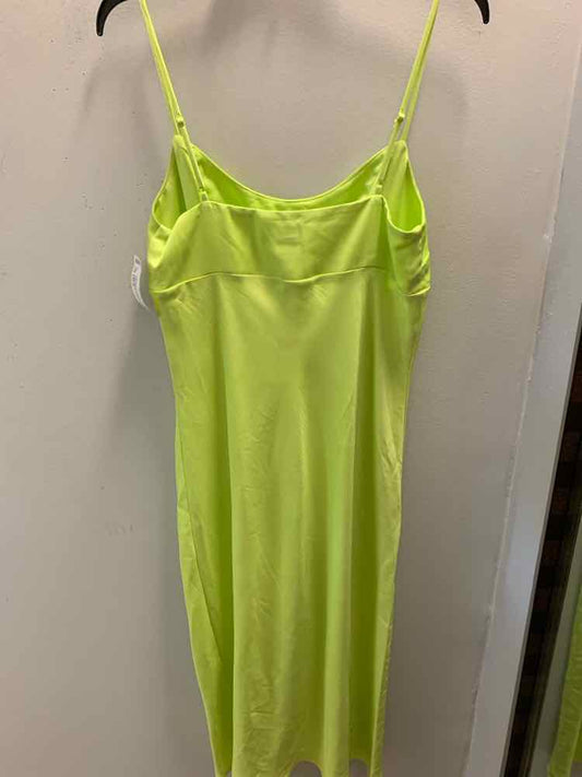 NWT A NEW DAY Dresses and Skirts Size S CHARTREUSE SPAGHETTI STRAP Dress