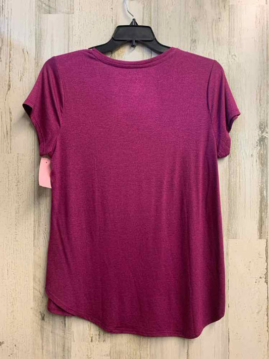 PRE-OWNED APT. 9 Tops Size L Purple TOP/V-NECK "FALL IS MY FAVORITE COLOR"