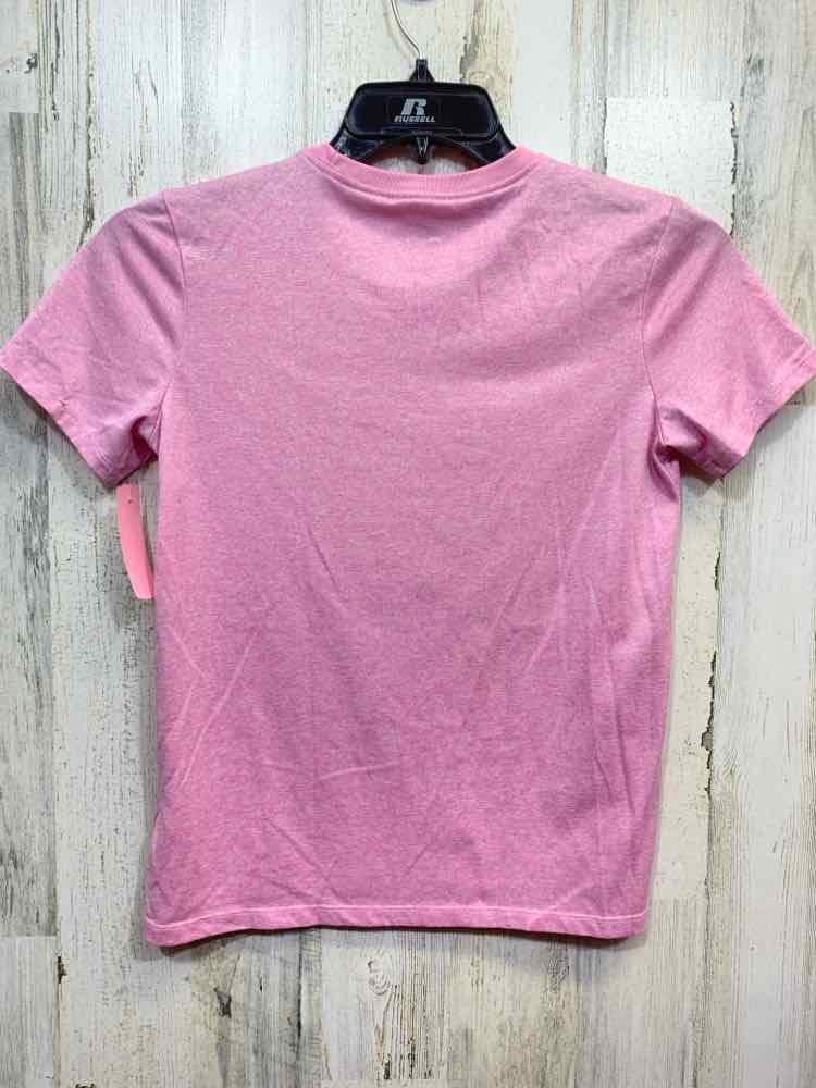 PRE-OWNED NIKE Tops XS Pink SHORT SLEEVES Activewear TOP