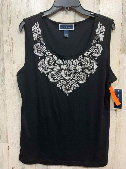 NWT KAREN SCOTT Size L Tops BlousE