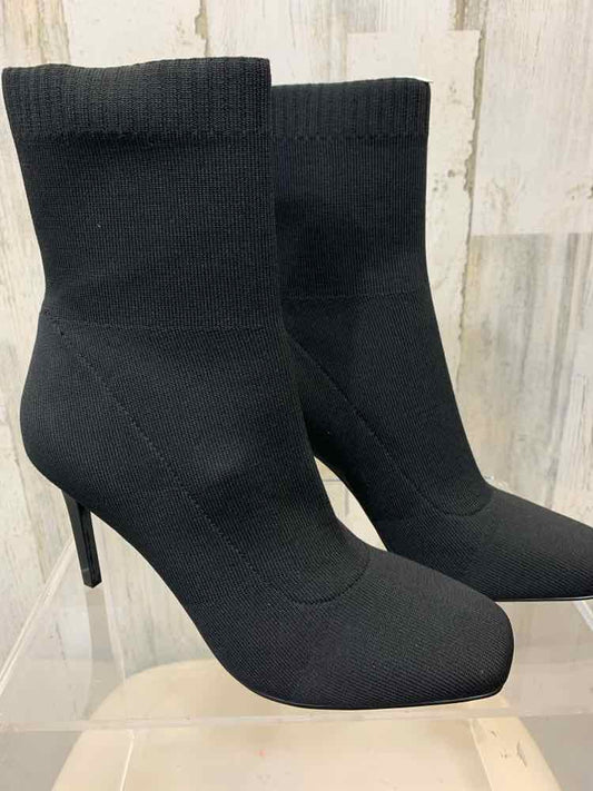 NWT INC SHOES Shoe Size 8 Black Boots SLIM HEEL ELASTIC