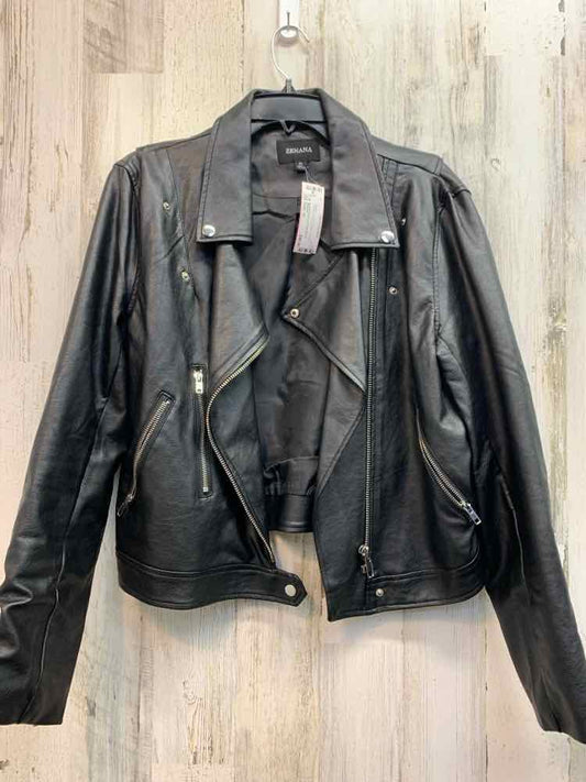 ZENANA JACKETS / COATS Size XL Black JACKET Jacket