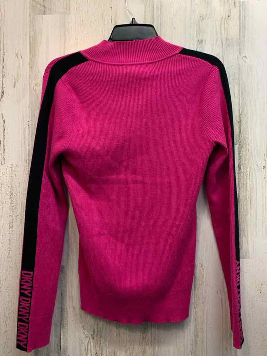 DKNY Tops Size M HOT PINK RIBBED LONG SLEEVES TOP