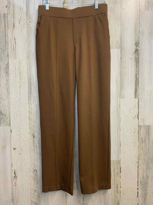 PRE-OWNED Size M MATTY M BOTTOMS Tan Solid PANTS Pants/TAN PANTS. 2 FRONT POCKET