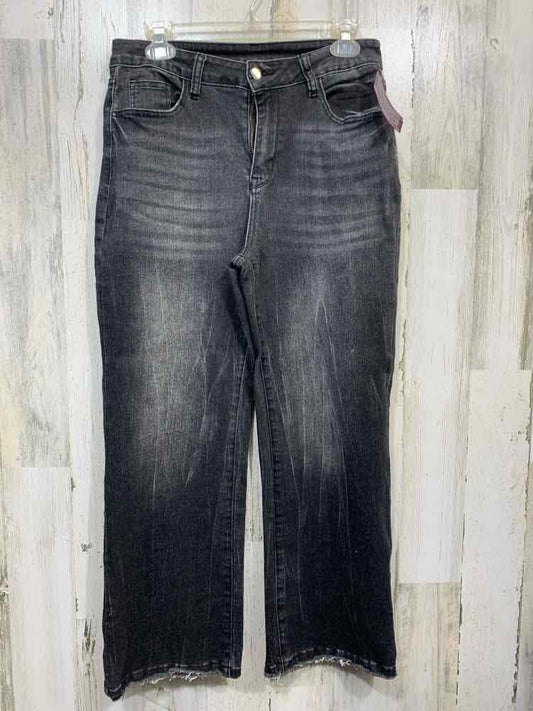 PRE-OWNED Size M BOTTOMS DARK GRAY Jeans