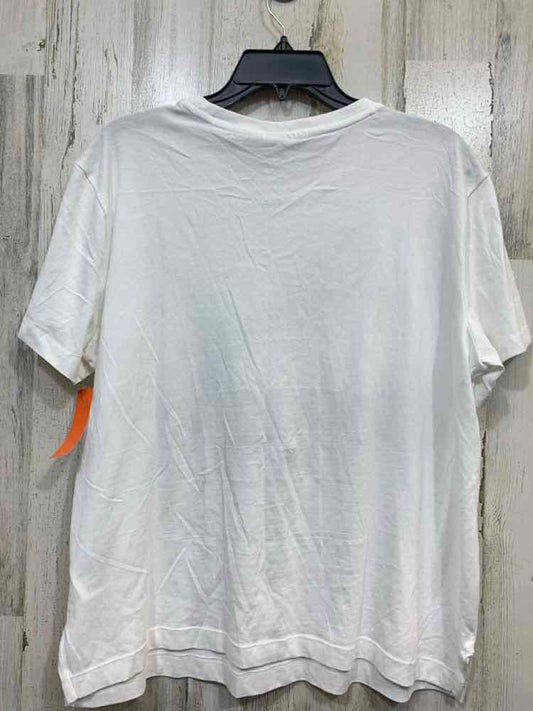 NWT PUMA Tops Size L WHT/PNK/GRY/GRN T-shirt