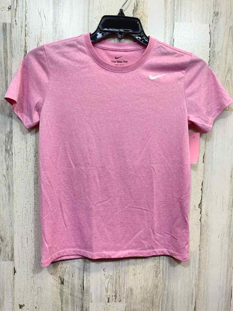 PRE-OWNED NIKE Tops XS Pink SHORT SLEEVES Activewear TOP
