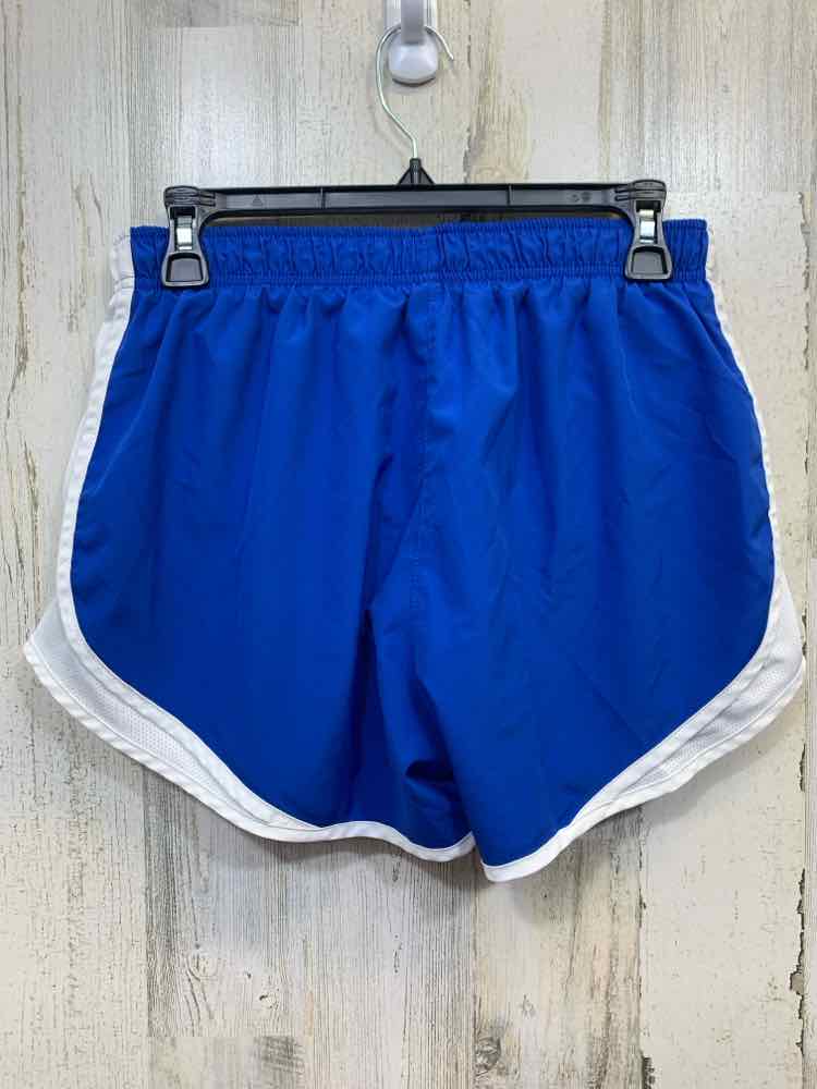 PRE-OWNED NIKE BOTTOMS M BLUE/WHITE SHORTS Activewear Bottom/ACTIVE SHORTS