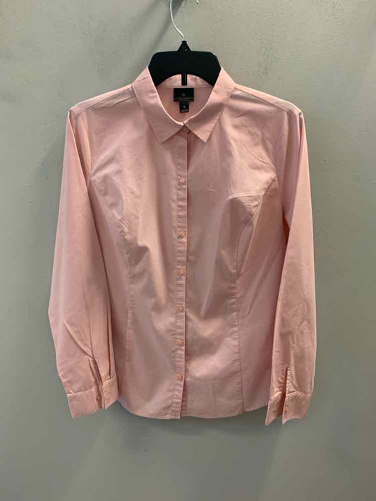 WORTHINGTON Tops Size 12 Pink LONG SLEEVES TOP