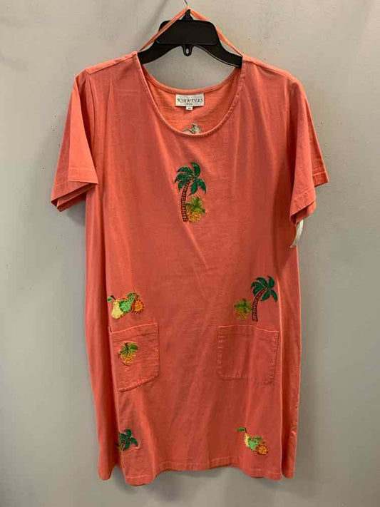 KAKTUS Dresses and Skirts Size M CORAL PINEAPPLE Dress