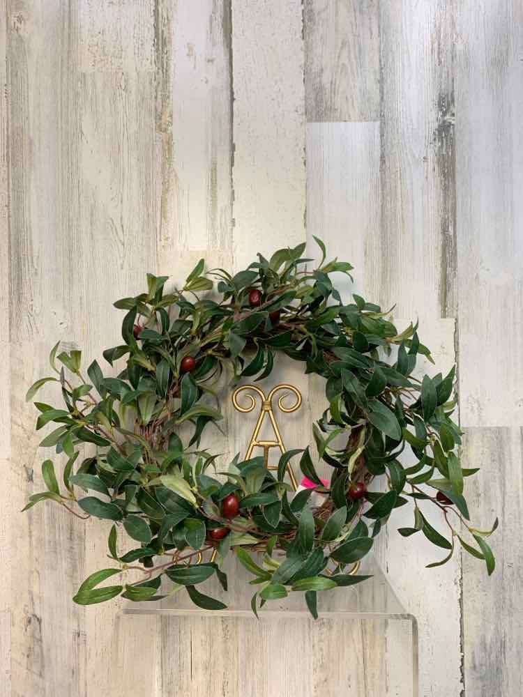 HOME DECOR/GREEN WREATH