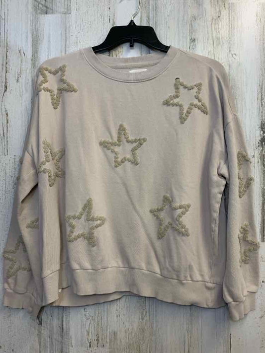 LOU & GREY Tops Size XL SAND STARS SWEATSHIRT Sweatshirt