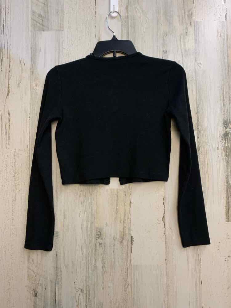 PRE-OWNED ZARA Tops Size M Black LONG SLEEVES Cardigan