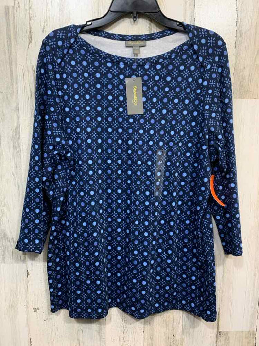 NWT STYLE & CO/LONG SLEEVE TUNIC TOP