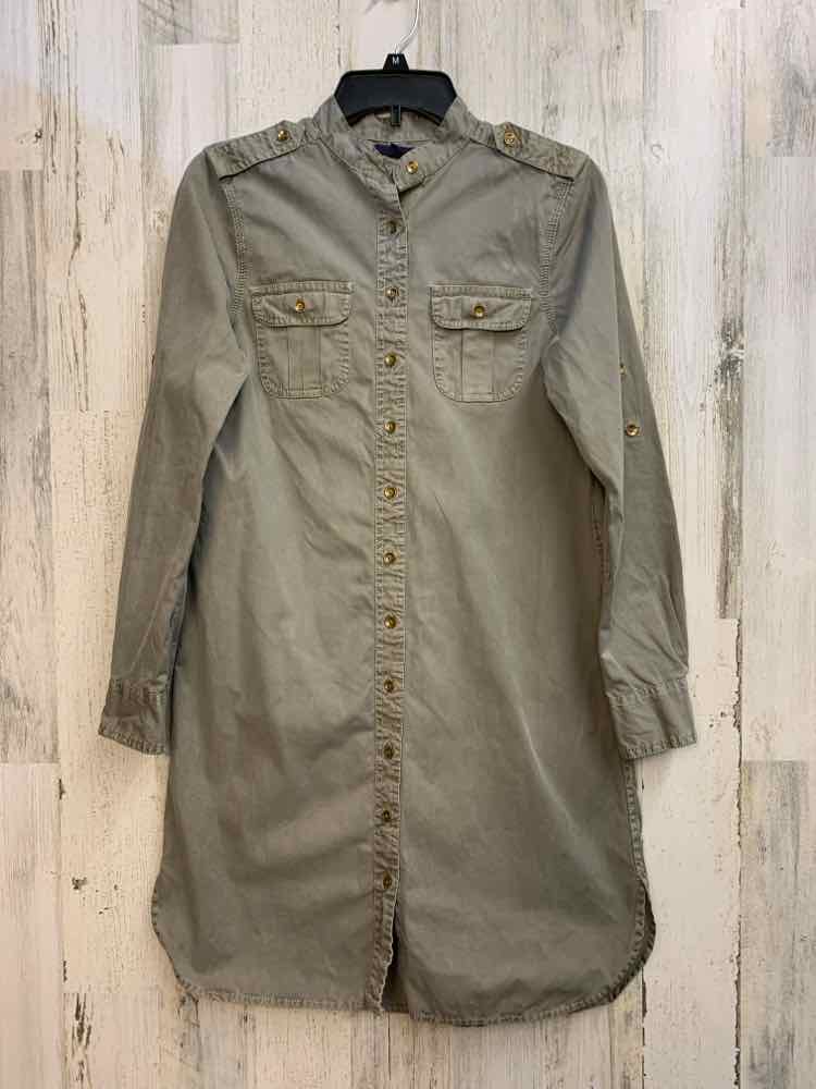 GAP Dresses and Skirts Size S MOSS GREEN LONG SLEEVES Dress