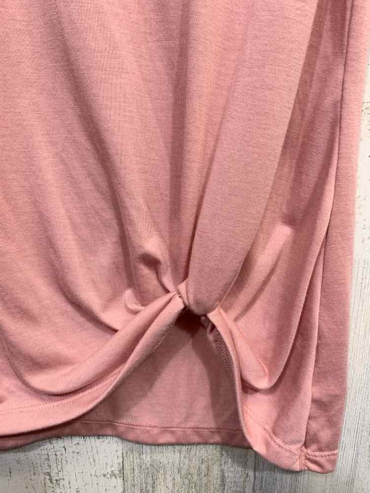 PRE-OWNED OLD NAVY ACTIVE/SMOOTH PERFORMANCE KNIT FRONT TWIST HEM SHORT-SLEEVE A