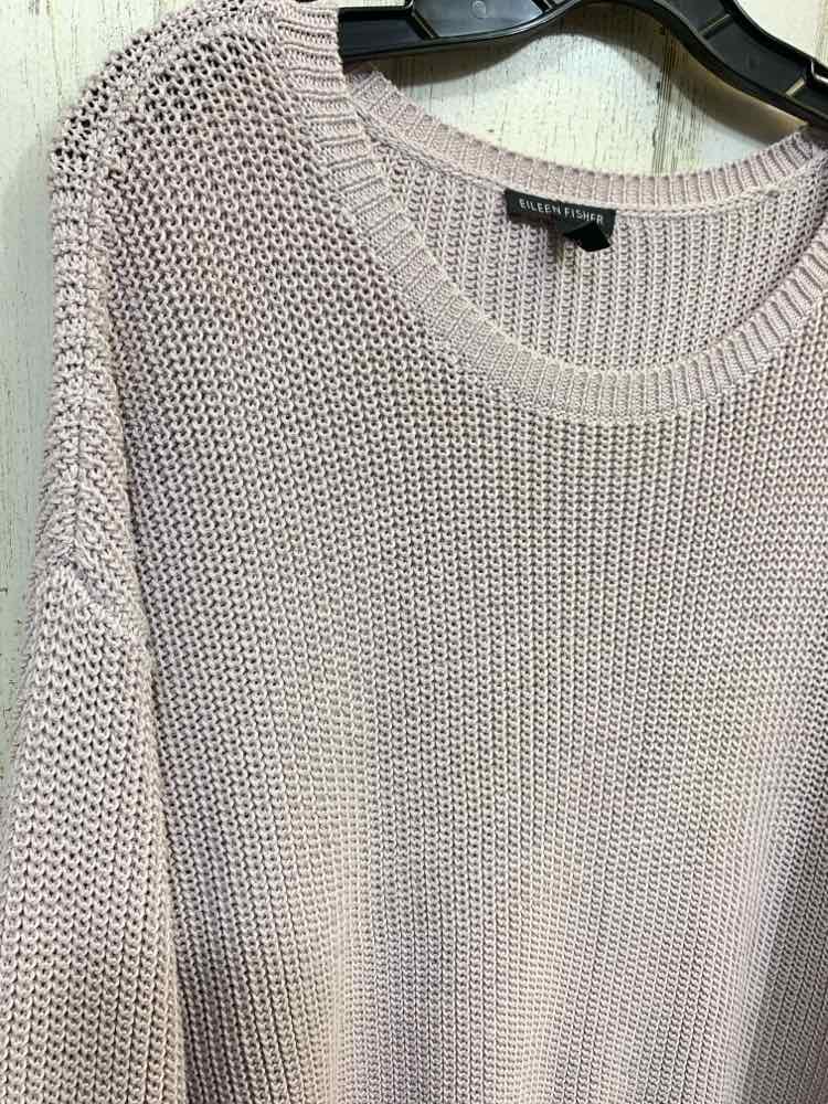 PRE-OWNED EILEEN LIGHT MAUVE KNIT SWEATER