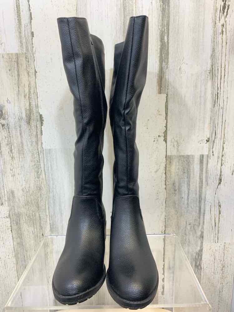 NWT STYLE & CO SHOES Shoe Size 8 Brown Boots TALL BOOTS ZIPPER