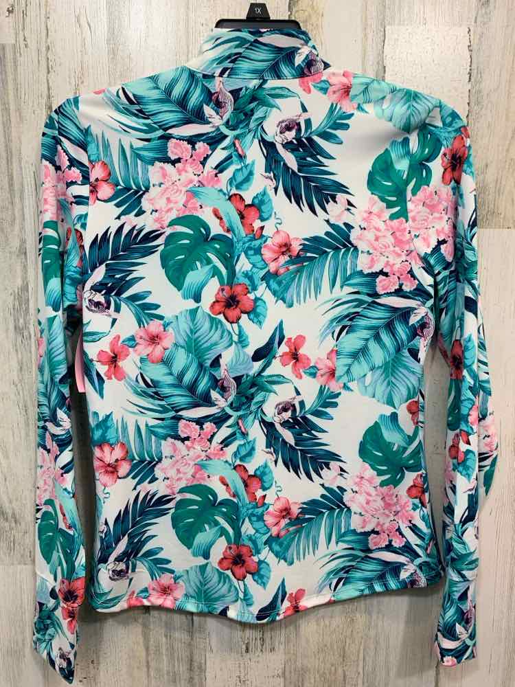 PRE-OWNED TOMMY BAHAMA Activewear M TEAL/NAVY/CORAL/WHIT/PINK Activewear TOP/LON