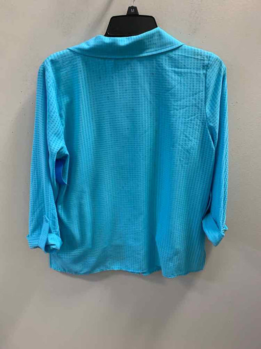 KIM ROGERS Tops Size M Blue TOP