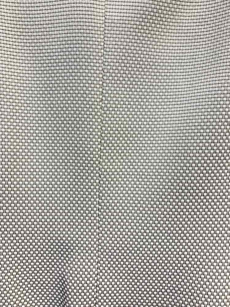 PRE-OWNED KASPER Size 16 JACKETS / COATS WHT/BGE 3/4 SLEEVE ONE BUTTON BLAZER