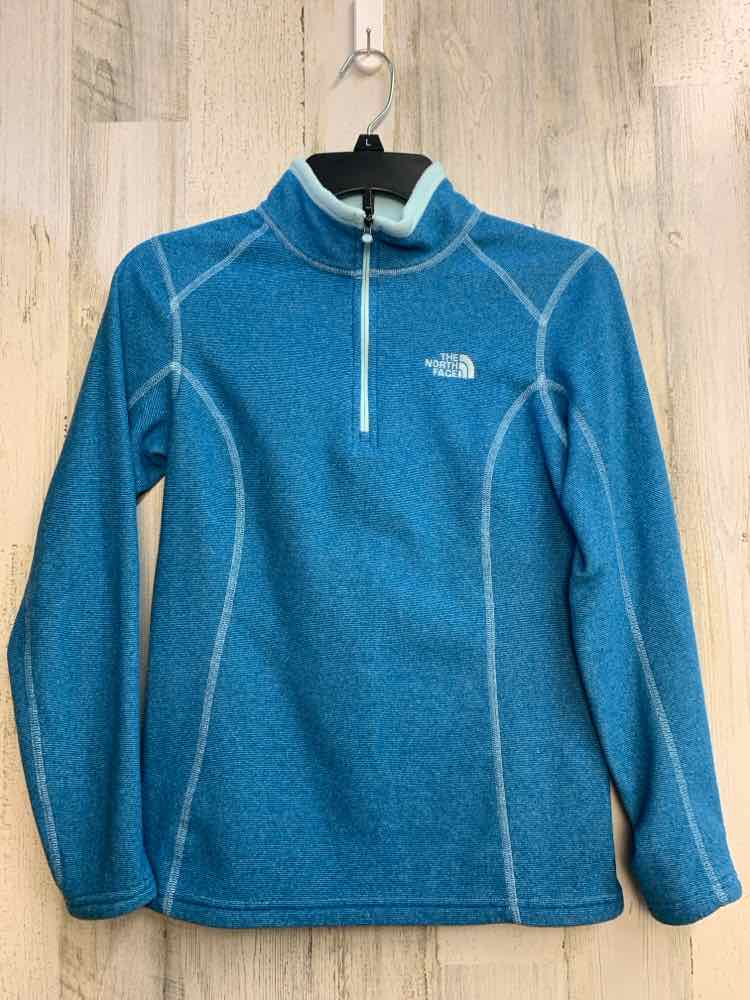 PRE-OWNED NORTH FACE Tops Size XS BLU LONG SLEEVES TOP/QUARTER ZIP PULLOVER