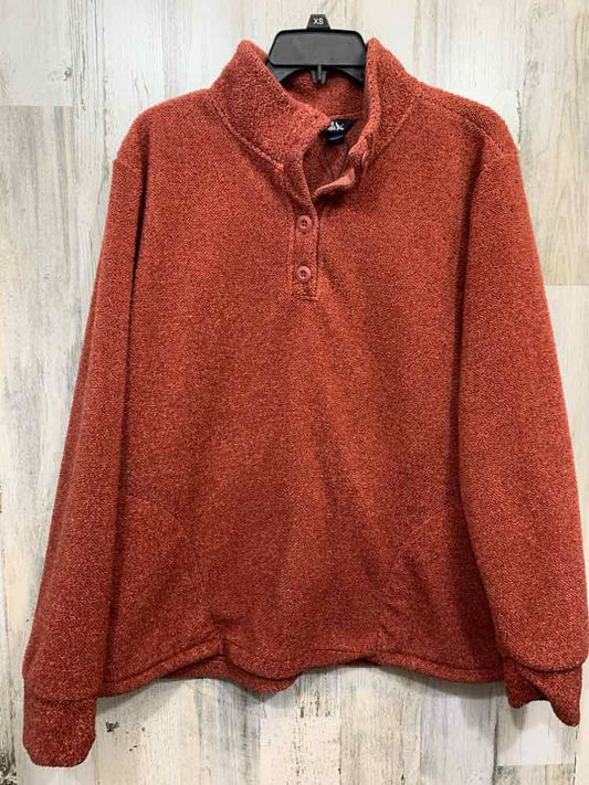 PRE-OWNED EDDIE BAUER JACKETS / COATS Size XL BRICK PULL OVER Jacket/BRICK COLOR