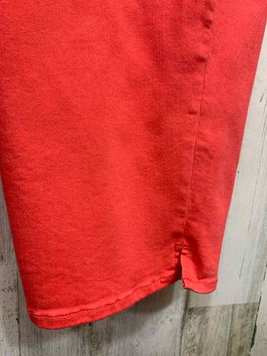 PRE-OWNED Size 18 TALBOTS BOTTOMS CORAL Solid CAPRI CAPRI/CORAL CAPRI PANTS