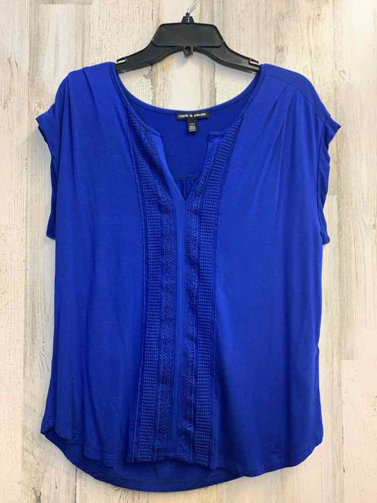 CABLE&GAUGE Tops Size L Royal Blue DOLMAN TOP
