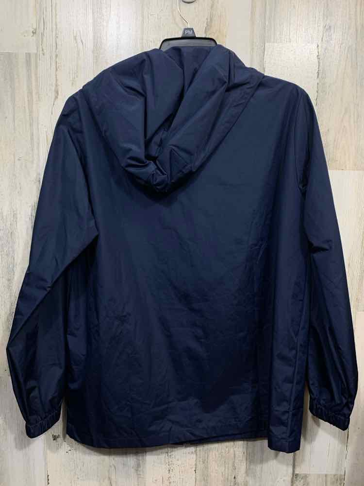 PRE-OWNED ZEAGOO Size S JACKETS / COATS Navy ZIP UP LONG SLEEVE Coat
