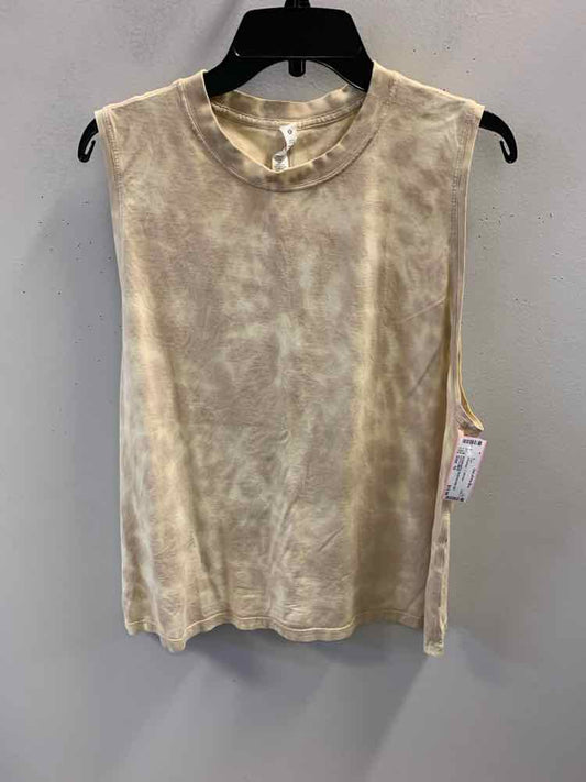 LULU LEMON Activewear Size 10 LT BROWN TOP