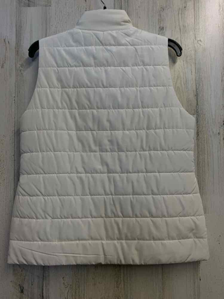 PRE-OWNED MICHAEL KORS Tops Size M White PUFFER VEST Vest/WHITE MICHAEL KORS PUF