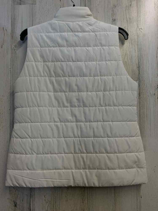 PRE-OWNED MICHAEL KORS Tops Size M White PUFFER VEST Vest/WHITE MICHAEL KORS PUF