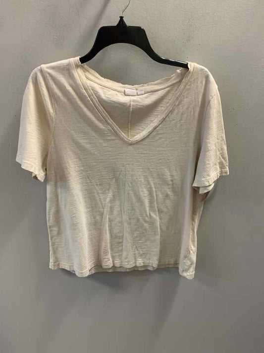 GAP Tops Size L OFF WHITE TOP