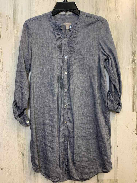 J JILL Dresses and Skirts Size XS Charcoal SHIRT DRESS Dress