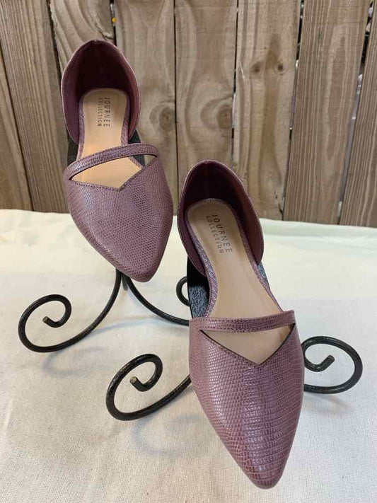 NWT JOURNEE COLLECTION SHOES 12 LILAC FLAT Shoes